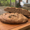 Foccacia auf Tisch