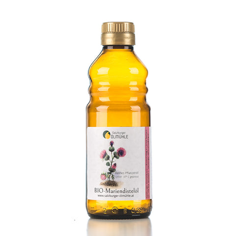 Kaltgepresstes Bio Mariendistelöl 250ml - Salzburger Ölmühle