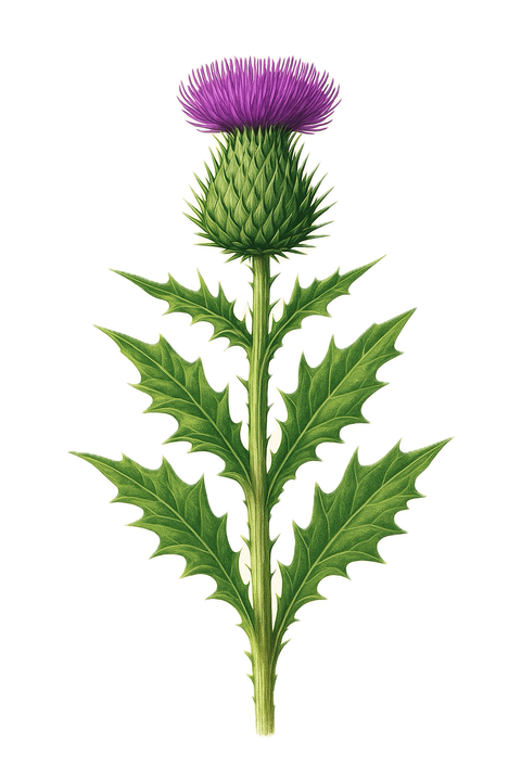 Mariendistel Pflanze